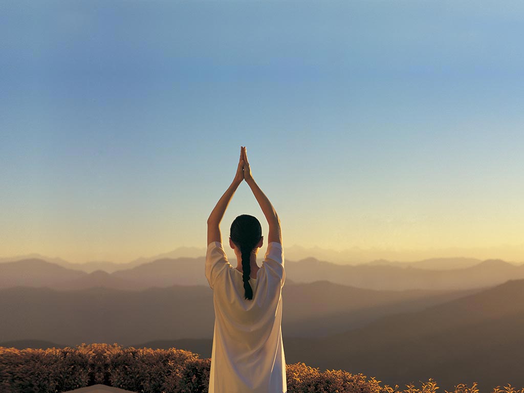 Yoga in the Himalayas