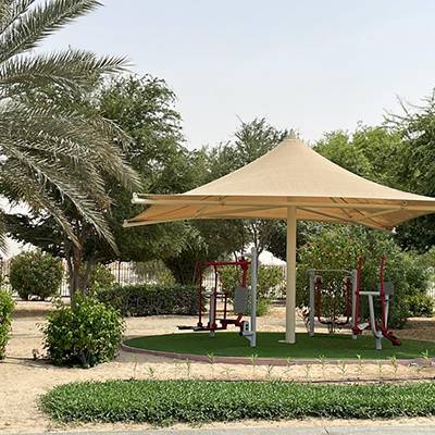 Arabic and spanish style villas with panoramic views of Al Reem Lake