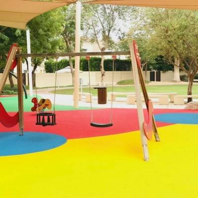Arabic and spanish style villas with panoramic views of Al Reem Lake