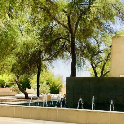 Arabic and spanish style villas with panoramic views of Al Reem Lake